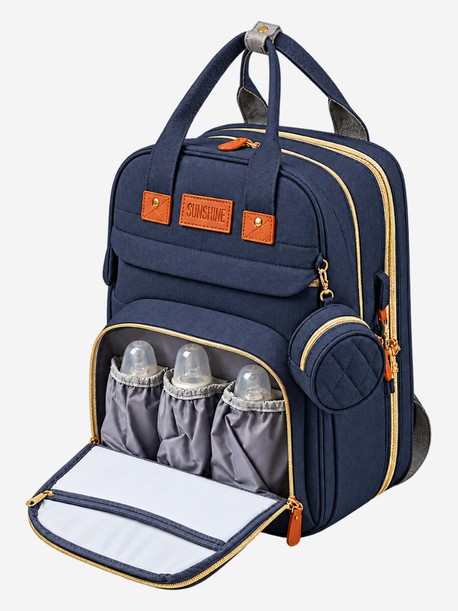 Mochila Con Cuna Despegable Para Bebé - Imagen 2