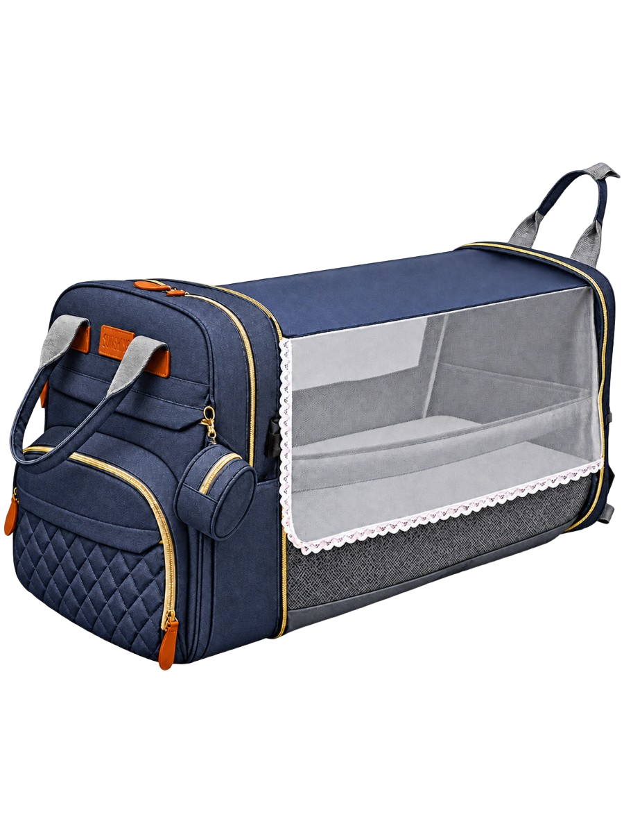 Mochila Con Cuna Plegable Para Bebé